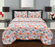 Comforter Set - Orange & Grey