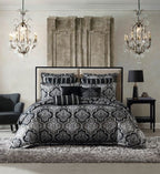 Davinci Chamonix Quilt Cover Set Silver