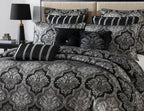 Davinci Chamonix Quilt Cover Set Silver
