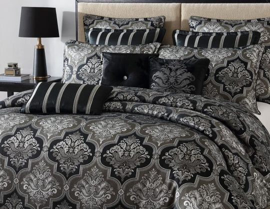 Davinci Chamonix Quilt Cover Set Silver