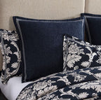 Davinci Coronet Quilt Cover Set Ink