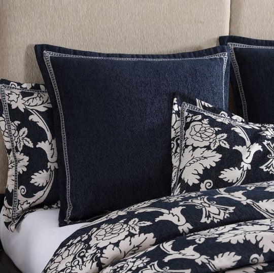 Davinci Coronet Quilt Cover Set Ink