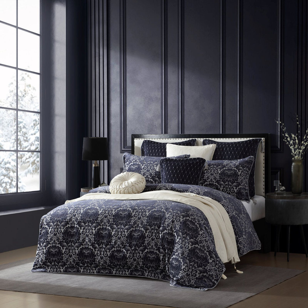 Davinci Esmeralda Ink Quilt Cover Set