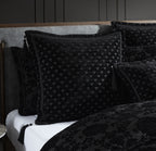 Davinci Imperial Black Quilt Cover Set