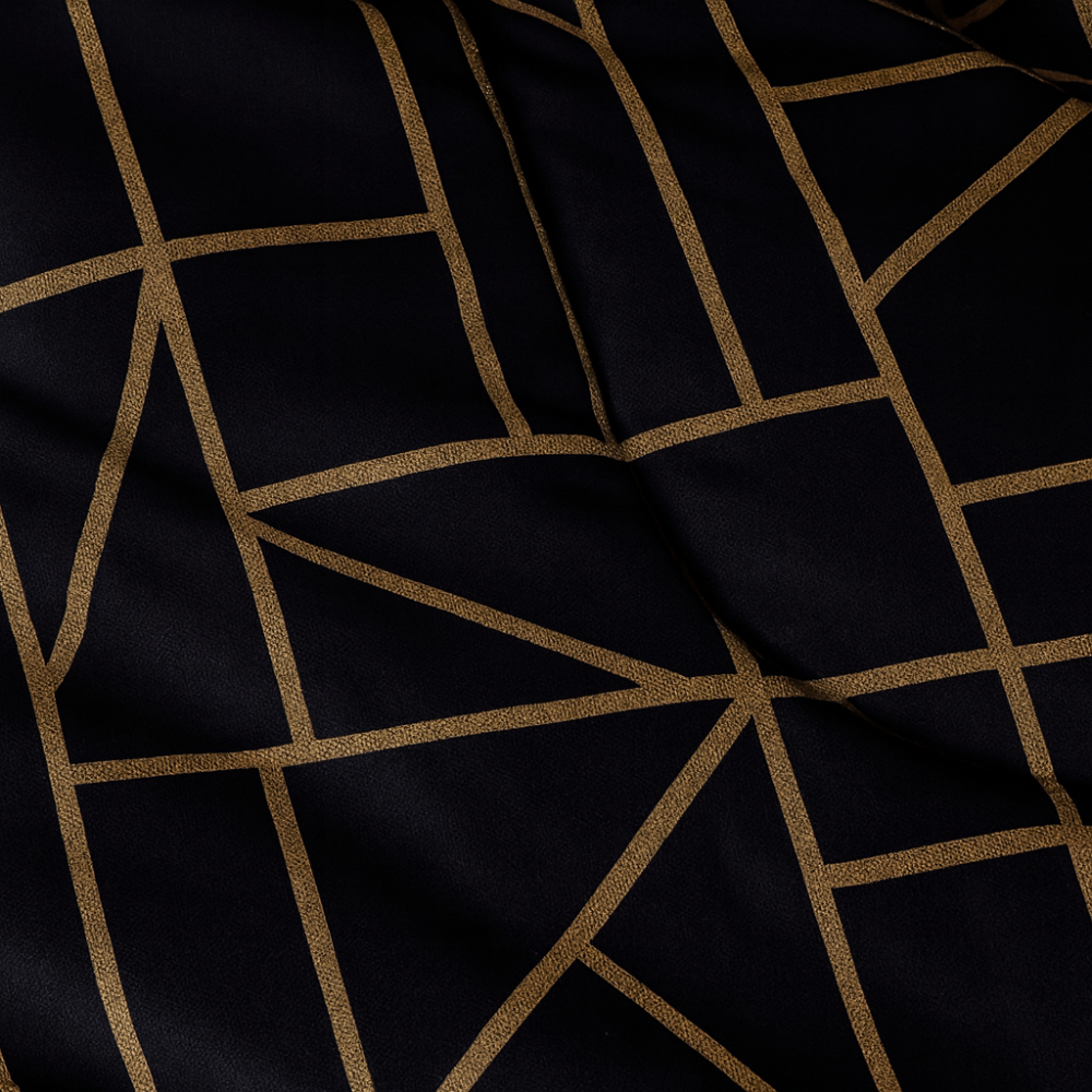 ICF Geo Ligne Doree King Size with Comforter Set