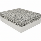 ICF Noir Flore King Size Comforter Set