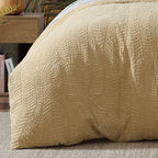 Platinum Navajo Mustard Quilt Cover Set