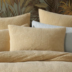 Platinum Navajo Mustard Quilt Cover Set