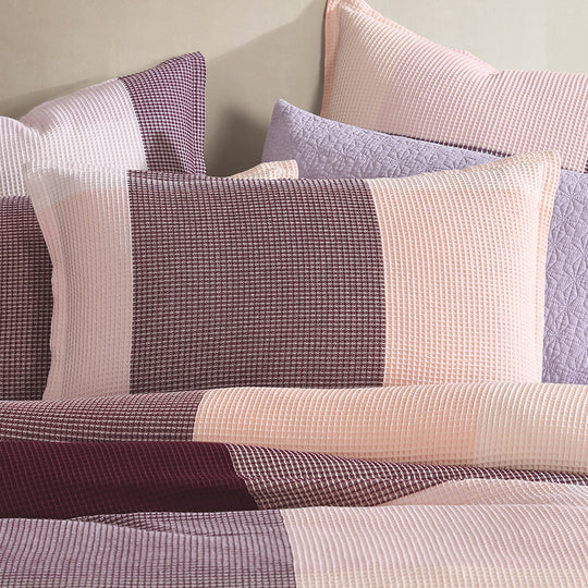 Platinum Sadie Blush Quilt Cover Set