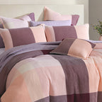 Platinum Sadie Blush Quilt Cover Set