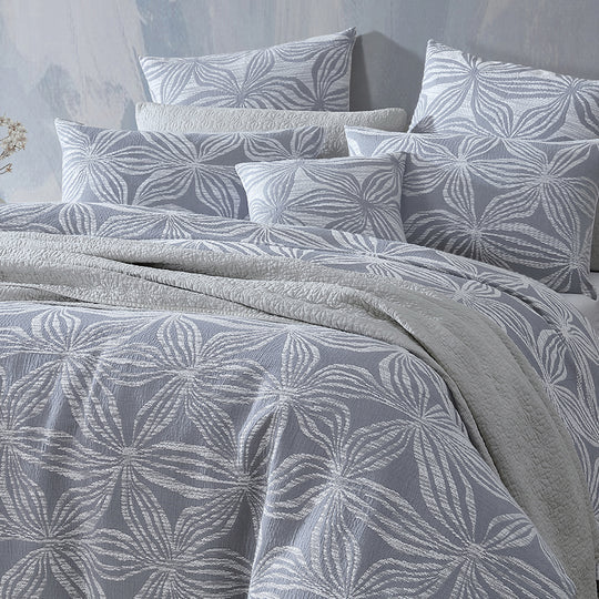 Platinum Skylar Slate Quilt Cover Set