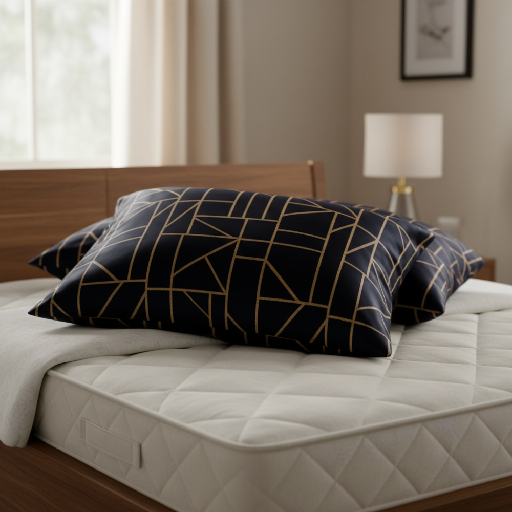 ICF Geo Ligne Doree King Size with Comforter Set