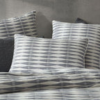 Platinum Kirby Charcoal Quilt Cover Set