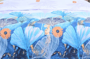 Quilt Cover - Sea Floral