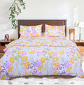Quilt Cover - Yellow Floral