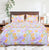 Quilt Cover - Yellow Floral